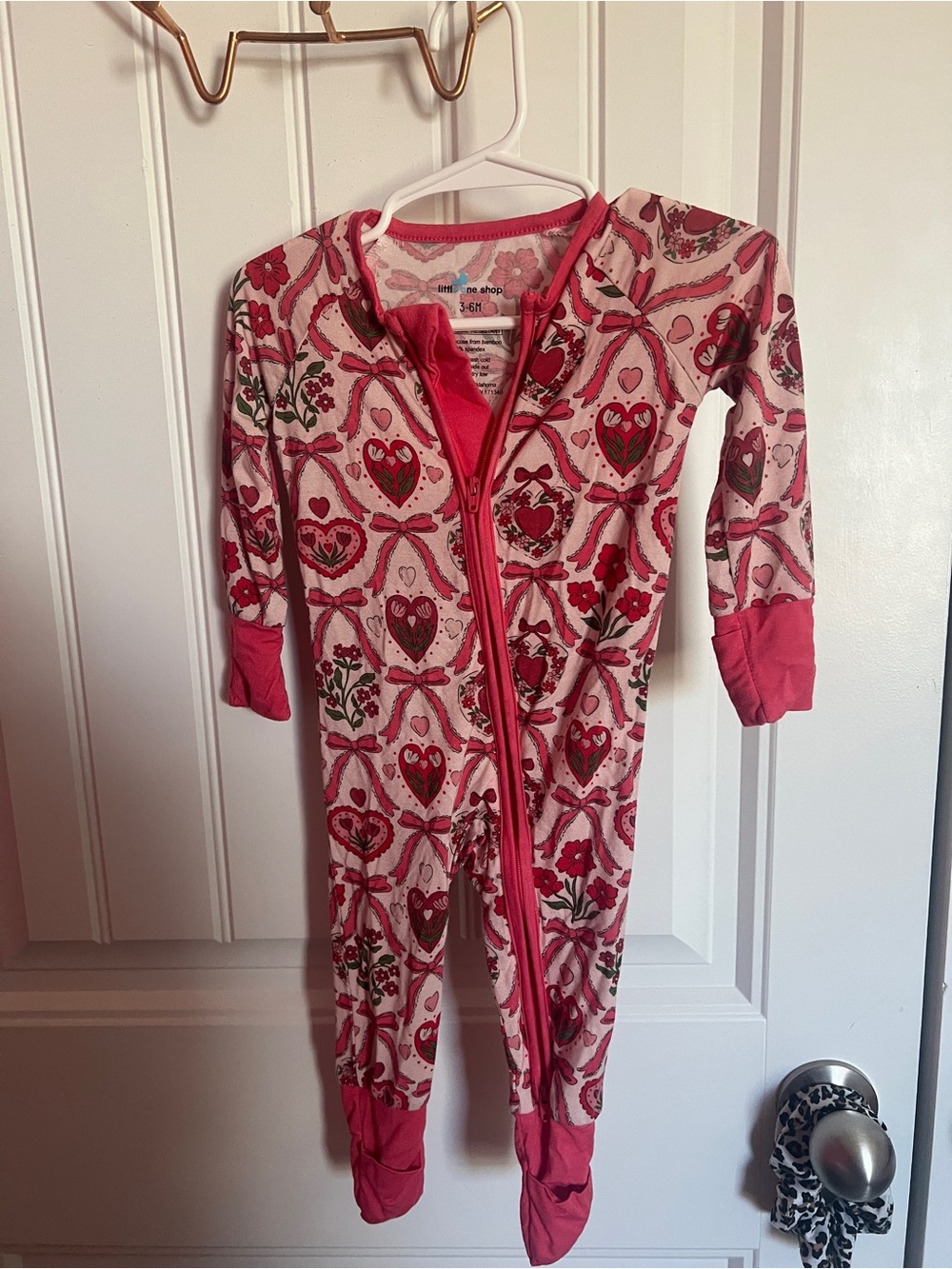 Little One Shop valentine’s sleeper